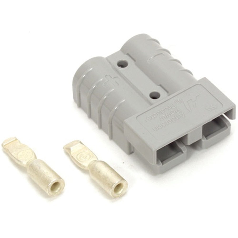 Rebelcell Grey 50A ANEN Connector - For 12V / 24V Li-ion Batteries